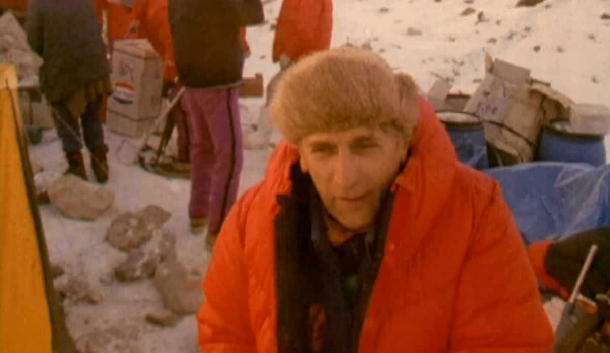 Podczas wyprawy na Nanga Parbat