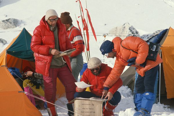 W bazie pod Cho Oyu